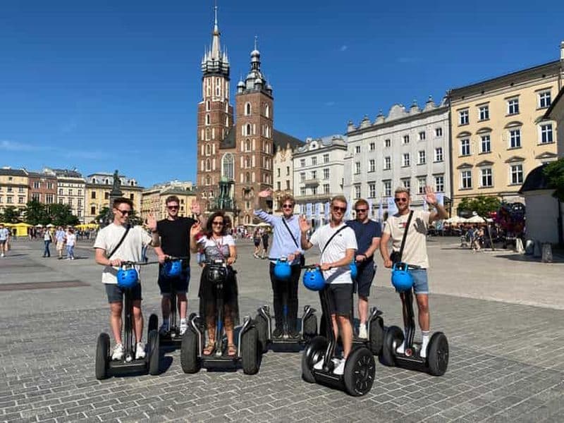 Billet Visite en Segway de la vieille ville de Cracovie : 2 heures d'histoire, de divertissement et de découverte