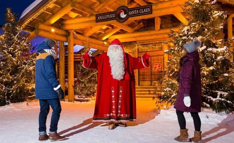 Billet Rovaniemi : Visite du village du Père Noël avec prise en charge à l'hôtel