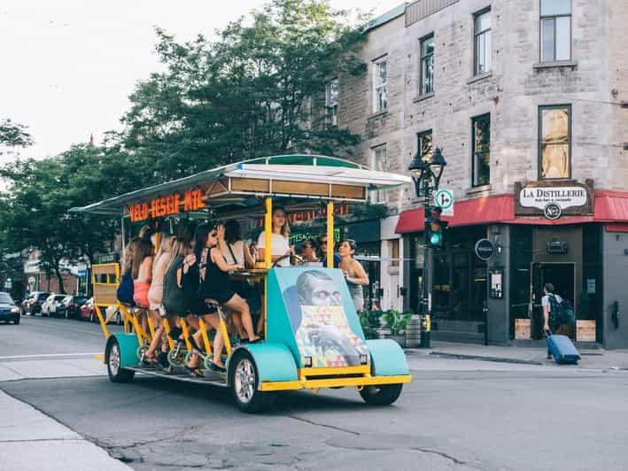 Billet Montréal Velofestif : Tour de vélo festif avec 2 arrêts dans des bars
