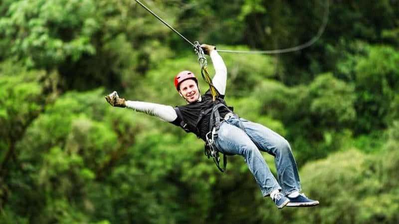 Chiang Mai : Aventure en tyrolienne avec quad en option