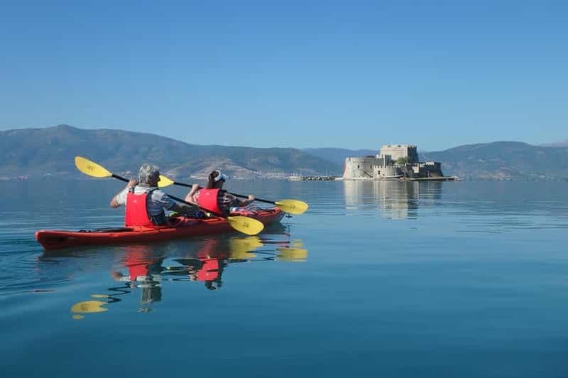 Excursion en kayak vers Spinalonga, Plaka et Agios Nikolaos | Privé