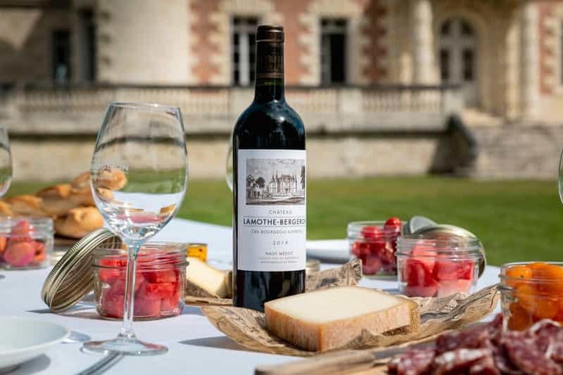 Billet Bordeaux : Route des vins du Médoc - Journée privée et déjeuner pique-nique