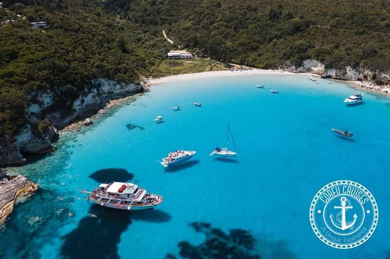 Billet Corfou : circuit dans les îles de Paxos et Antipaxos d'une jounée
