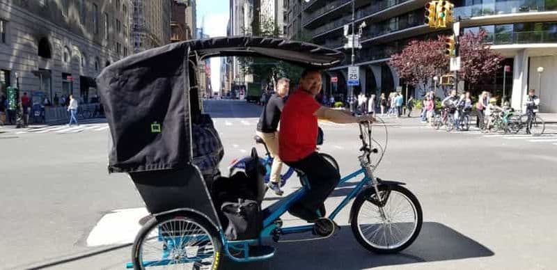 Billet New York City : Excursion de luxe de 1,5 heure dans Central Park en Pedicab