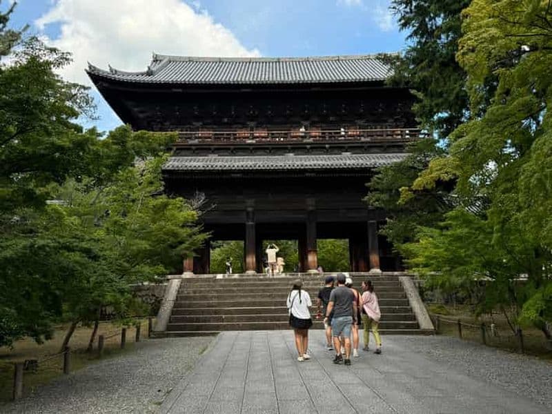 Billet Kyoto : Promenade zen de Nanzenji à travers les jardins et le quartier historique de Sanmon