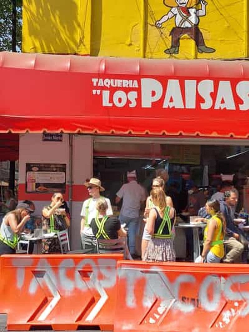 Billet Taco Bike Tour - Mexico City Downtown