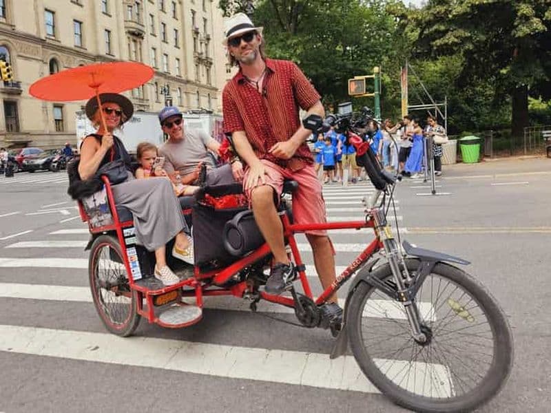 Billet Visites en vélo-taxi de Central Park avec New York Pedicab Services