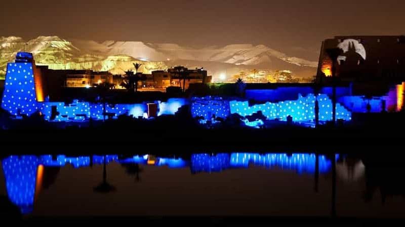 Louxor : Spectacle son et lumière à Karnak avec transferts à l'hôtel