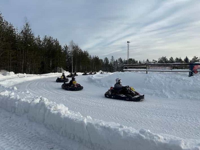 Rovaniemi : expérience de karting sur glace