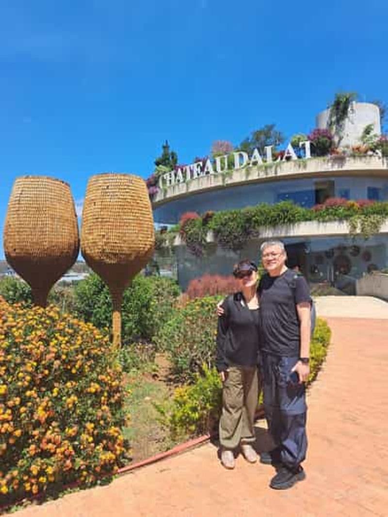 Visite des vignobles et du thé de Dalat