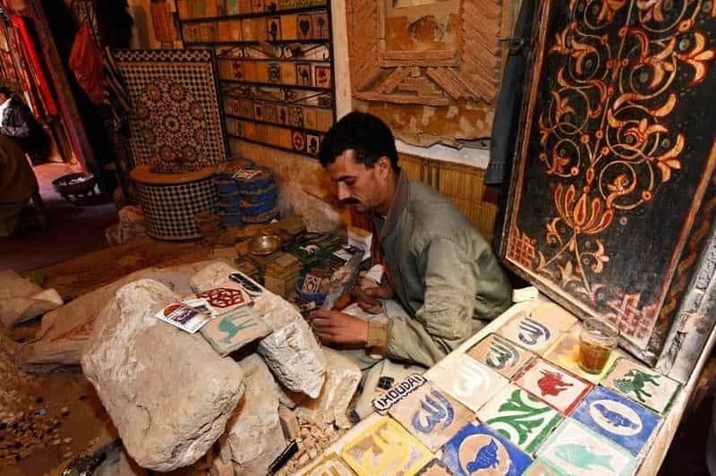 Marrakech : Atelier de mosaïque avec prise en charge et retour à l'hôtel