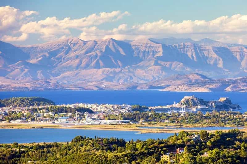 Transfert partagé depuis l'aéroport de Corfou vers l'hôtel