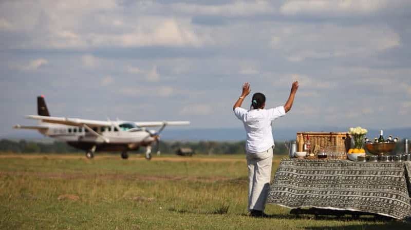 Billet Nairobi : 3 jours de safari de luxe avec vol aller-retour dans le Mara et en montgolfière