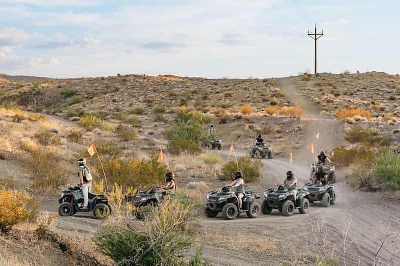 Las Vegas : excursion palpitante en quad et buggy dans le désert avec prise en charge à l'hôtel