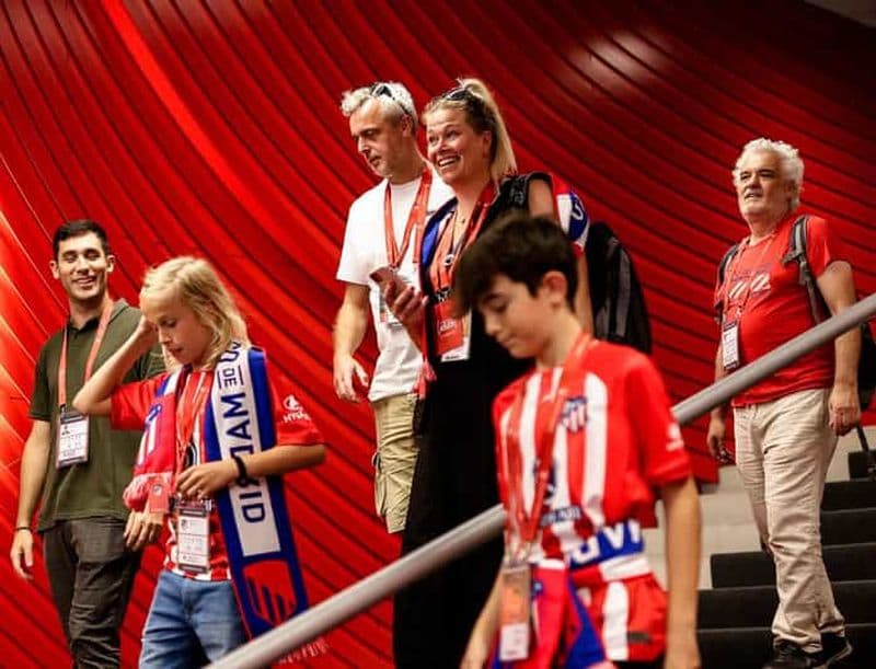 Atlético de Madrid : Visite guidée du stade avec entrée au musée