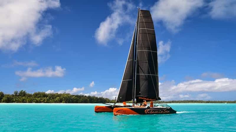 Billet Bora Bora : croisière en catamaran au coucher du soleil avec collations et boissons