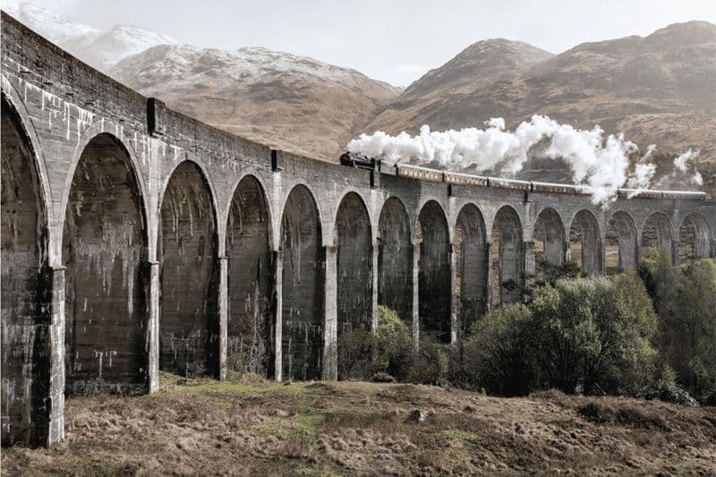 Billet Édimbourg : excursion de deux jours dans les Highlands, le train des Jacobites et le Loch Ness