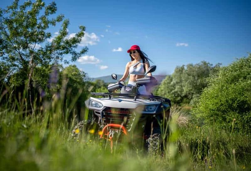 Billet Split : excursion en quad en Dalmatie avec baignade et pique-nique