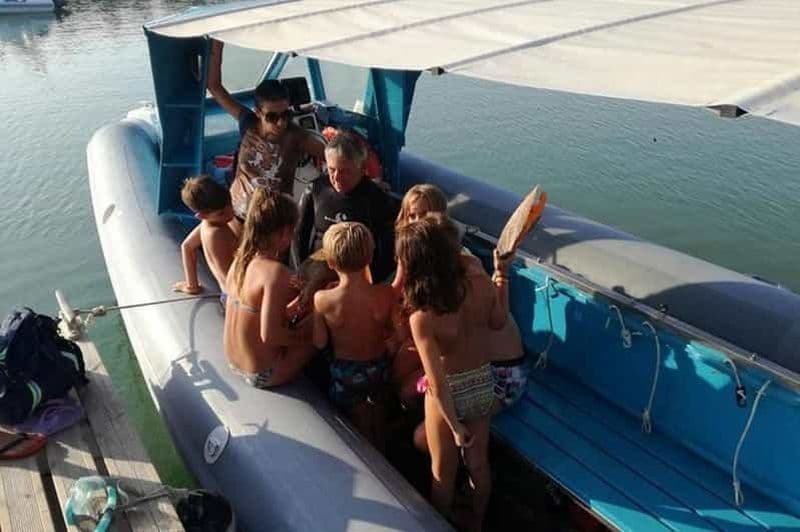 Île de Giglio (Tuscania) : Visite et plongée en apnée sur un canot pneumatique