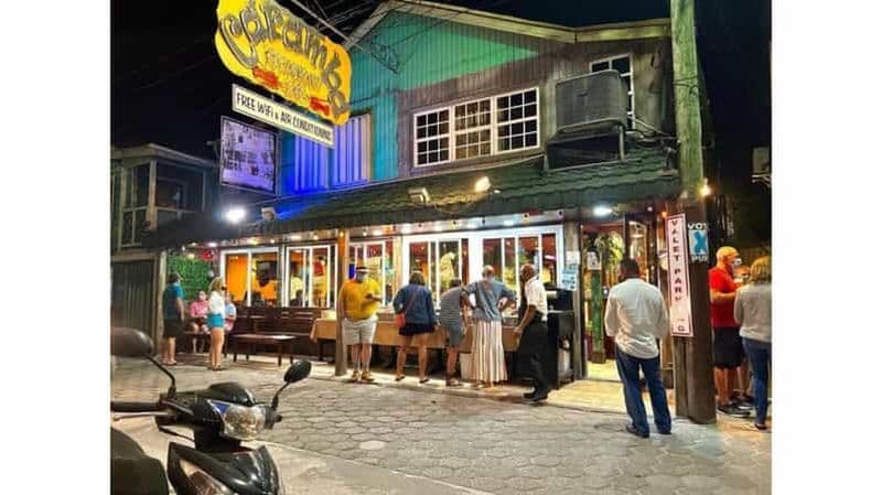 Billet Ambergris Caye : visite des restaurants et des bars-salons de la côte