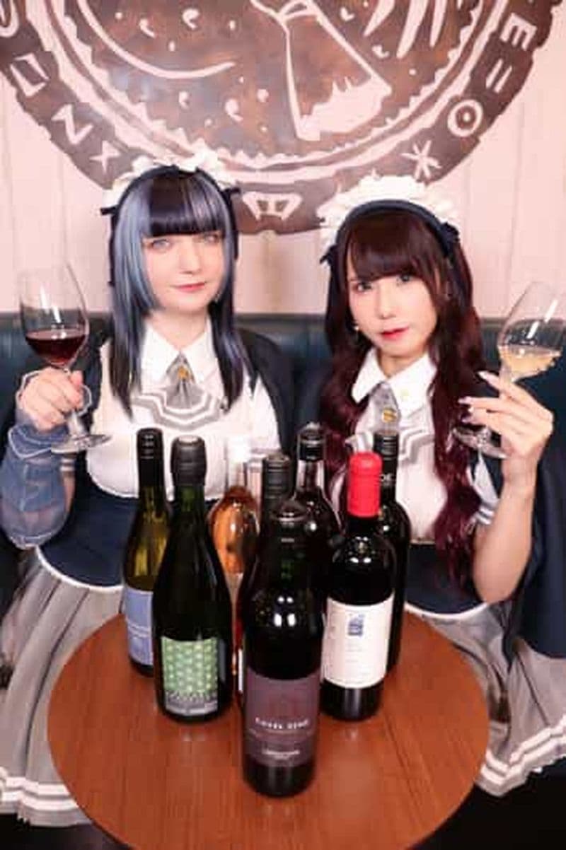 Dégustation de vins Afilia : Vins japonais avec des servantes sorcières !