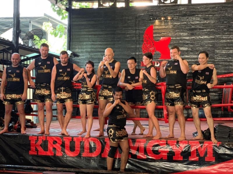 Bangkok : Cours de Muay Thai par Krudam Gym@Sukhumvit 36