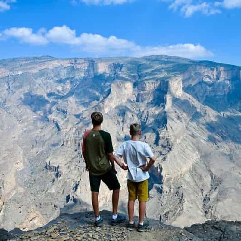 Au départ de Mascate : 2 jours, 1 nuit à Jabal Shams (Grand Canyon)