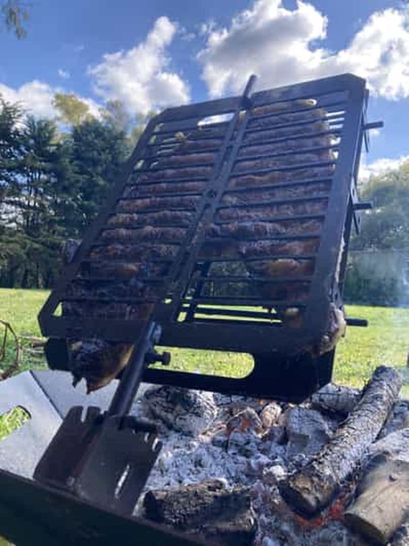 Billet Asado traditionnel et dégustation de vin avec un chef et un sommelier