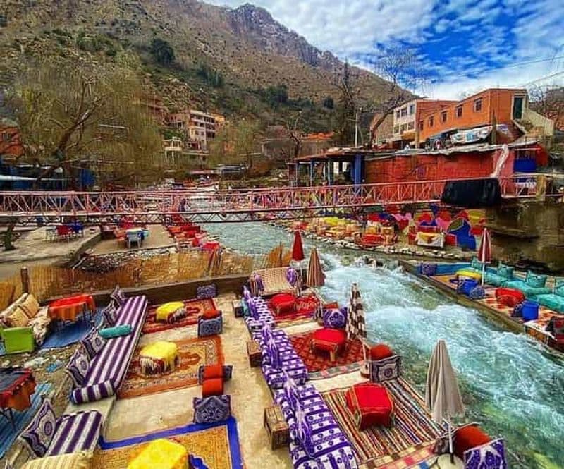 Billet Marrakech : excursion de luxe d'une journée dans la vallée de l'Ourika et les cascades de l'Atlas