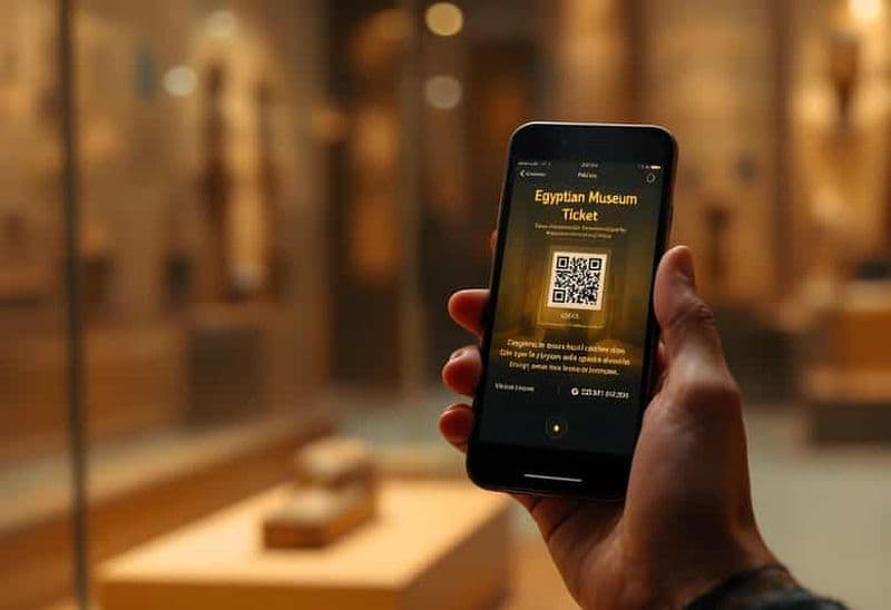 Billet Le Caire : Musée égyptien des antiquités en ligne QR Ticket