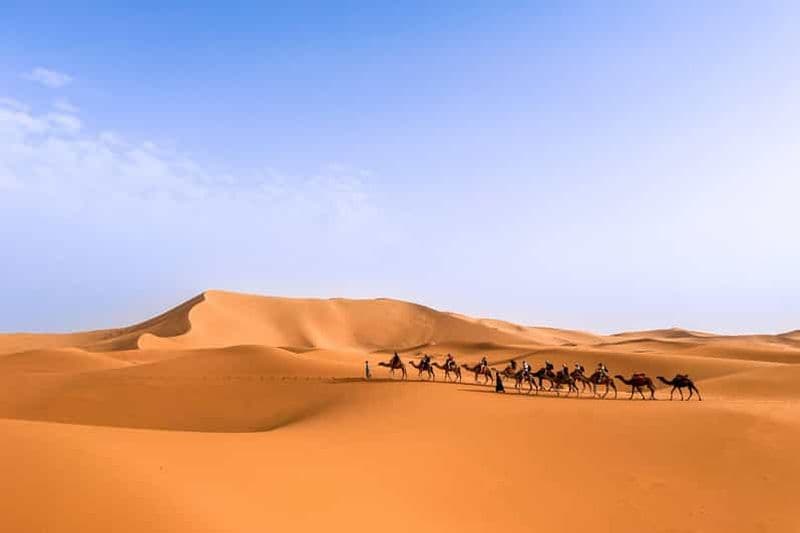 Depuis Marrakech : safari de 3 jours dans le désert de Merzouga avec repas