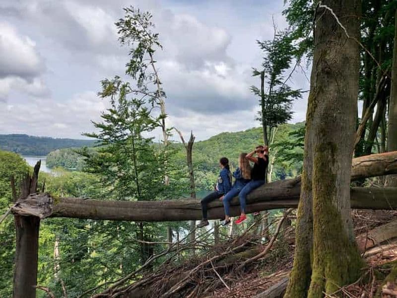 Łagów : Équitation dans le parc paysager de Łagów