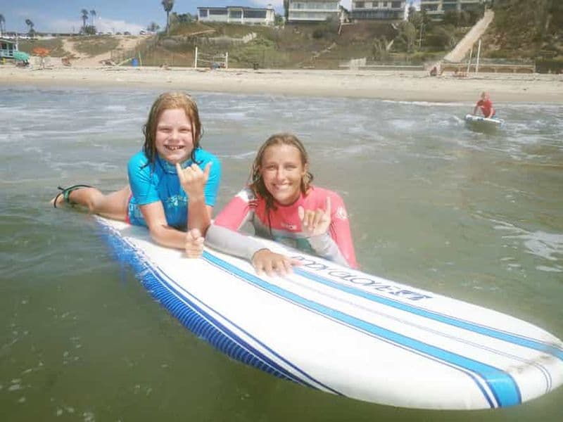Billet Los Angeles : Leçon de surf de deux heures