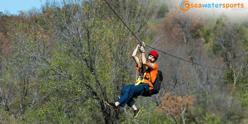 Pondichéry : aventure en tyrolienne