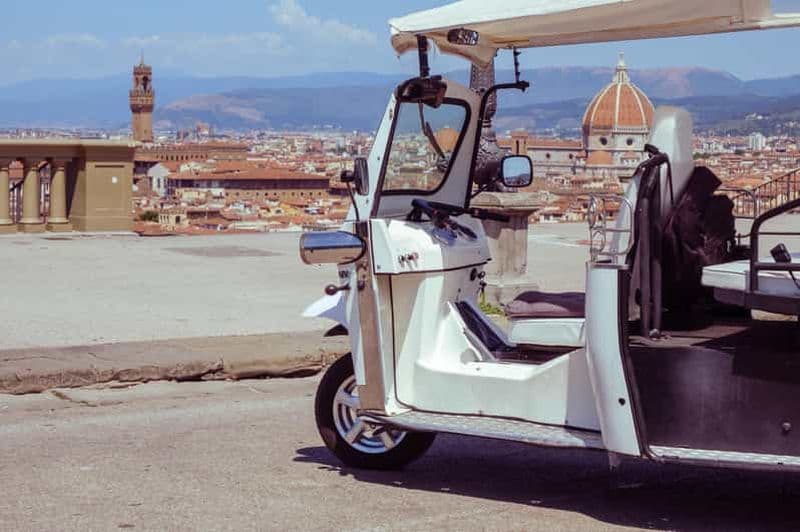 Billet Florence : visite en voiturette de golf à Fiesole et à la place Michel-Ange