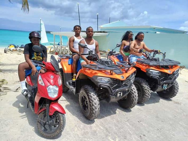 Billet Nassau : location guidée de scooters/quads ou visite avec journée à la plage