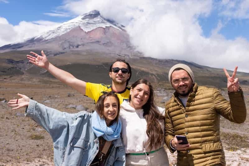 Billet Au départ de Quito : visite du parc national Cotopaxi et du lac Quilotoa