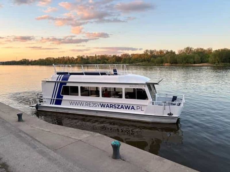 Varsovie : croisière sur la Vistule avec audioguide