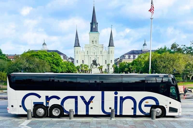 La Nouvelle-Orléans : visite de la ville et croisière jazz en bateau à vapeur pendant la journée