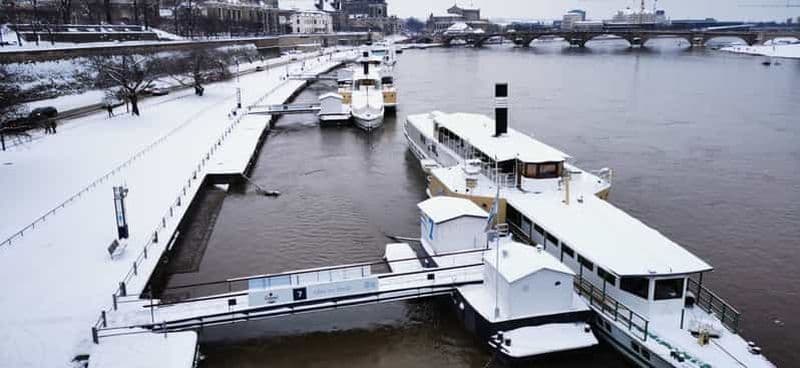Dresde : Croisière hivernale en bateau à aubes vers Pillnitz