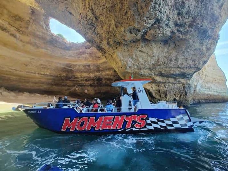 Billet Au départ d'Albufeira : Visite spéciale des grottes et du littoral