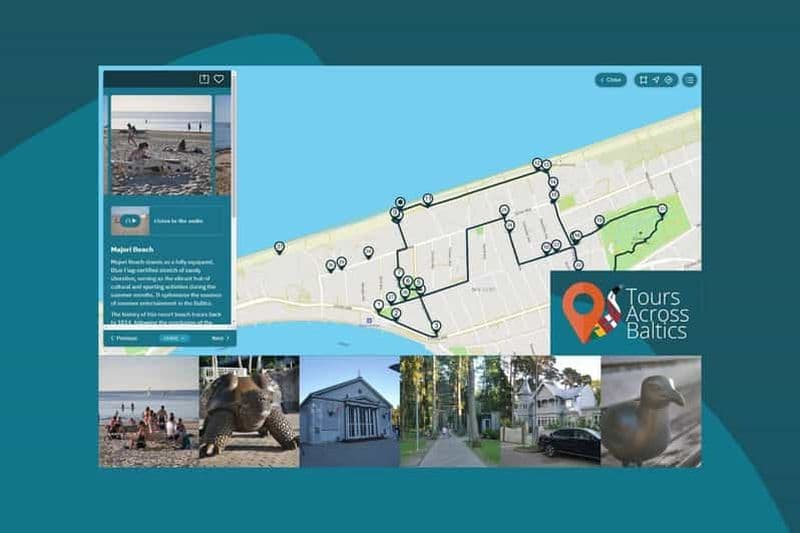 Billet Visite audioguide du centre-ville de Jūrmala