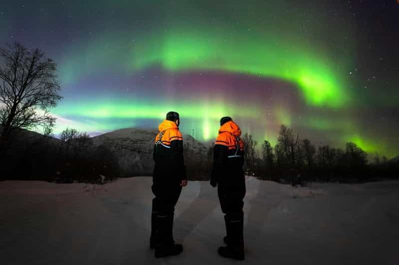 Tromsø : excursion aux aurores boréales avec histoires locales et photos