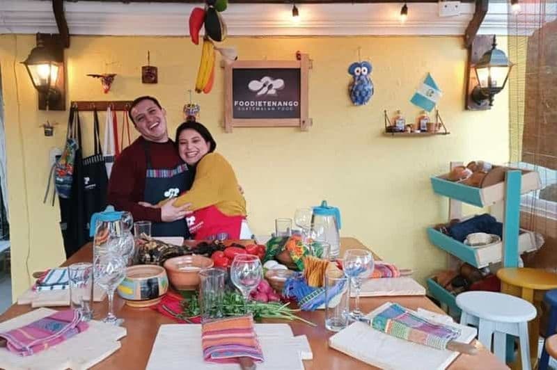 Billet Antigua : cours de cuisine guatémaltèque et visite du marché