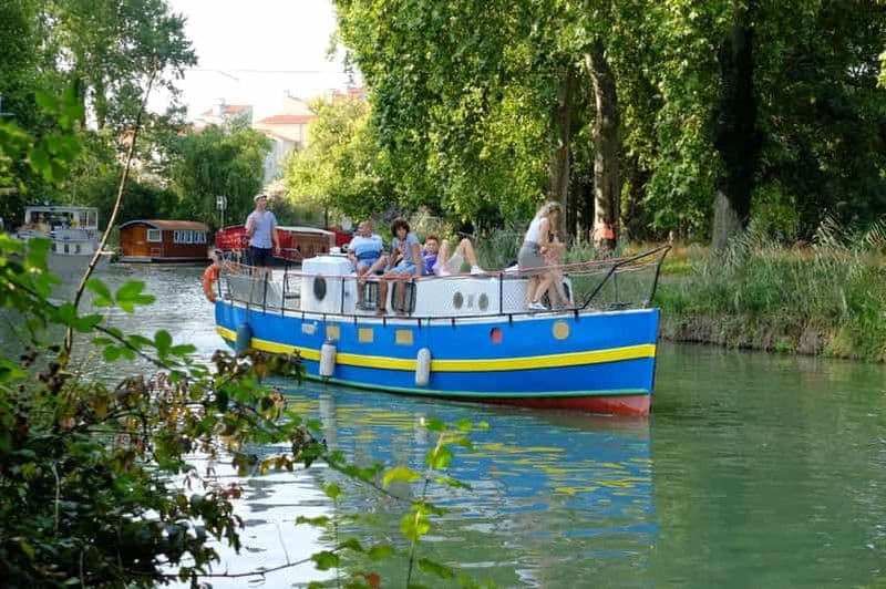 Toulouse : Croisière en bateau sur le Canal du Midi avec guide optionnel