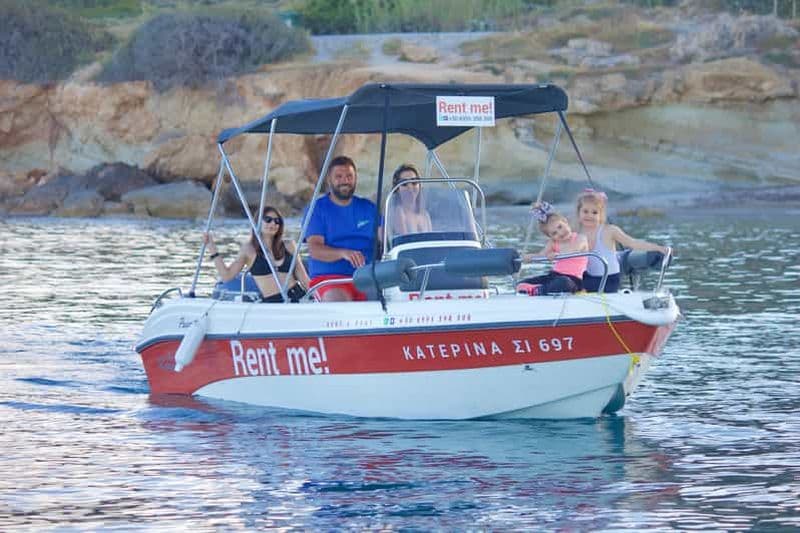 Billet Hersonissos : Louez un bateau - Pas de permis nécessaire