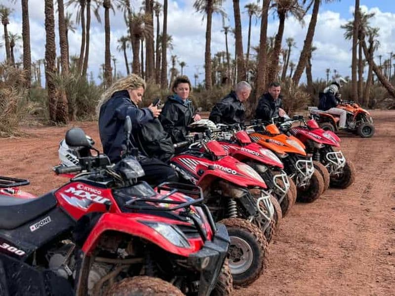 Billet Marrakech: Quad Biking Through Jbilat Desert & Stunning Palm Oasis