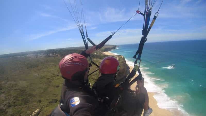 Costa de Caparica : vol biplace en parapente
