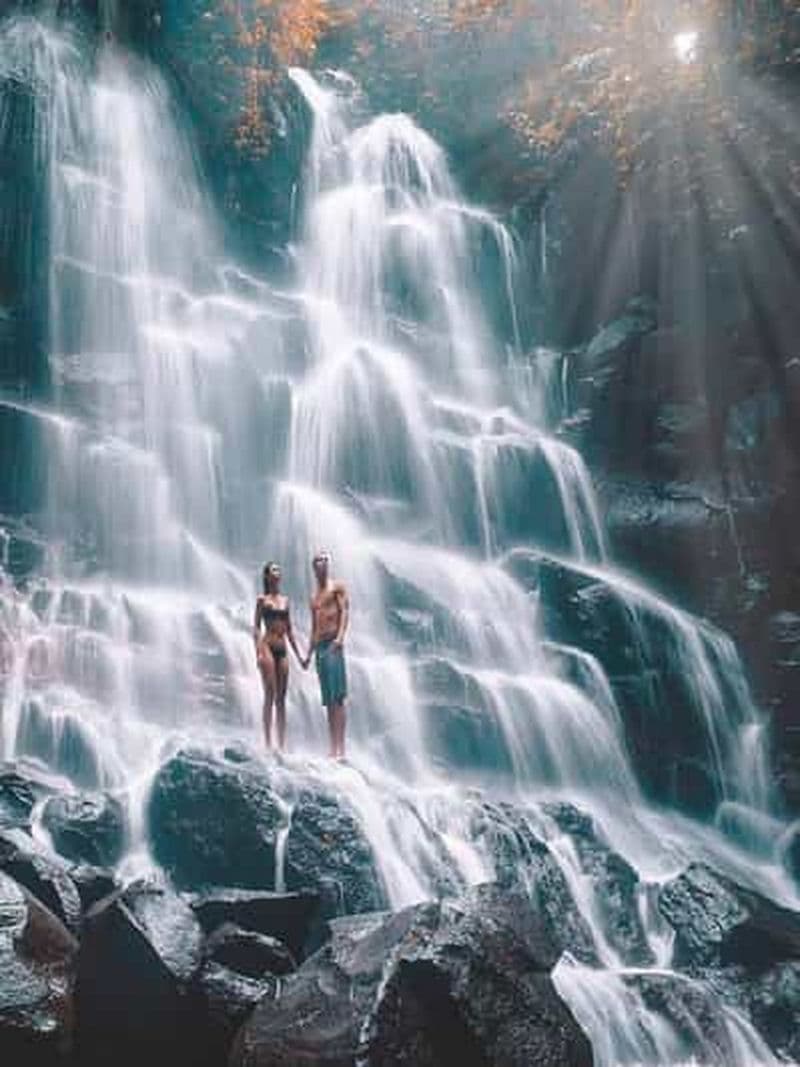 Ubud : visite de 4 cascades avec chauffeur privé