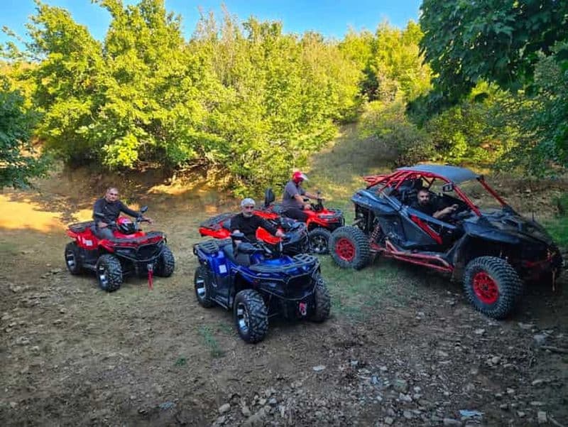 Excursion en quad dans les montagnes de Tbilissi avec vue imprenable sur la ville. Nouveau quad 2025